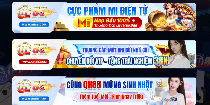 Tổng hợp ưu đãi nổi bật không thể bỏ qua tại QH88